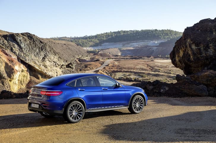 Mercedes GLC coupe photo gallery