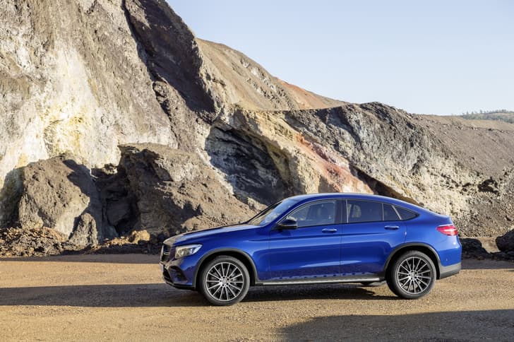 Mercedes GLC coupe photo gallery
