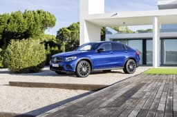 Mercedes GLC coupe photo gallery