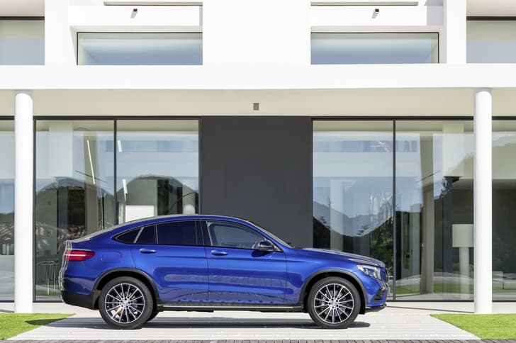 Mercedes GLC coupe photo gallery