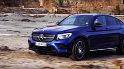 Mercedes GLC coupe photo gallery