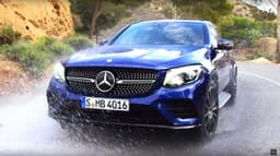 Mercedes GLC coupe photo gallery
