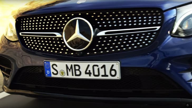 Mercedes GLC coupe photo gallery