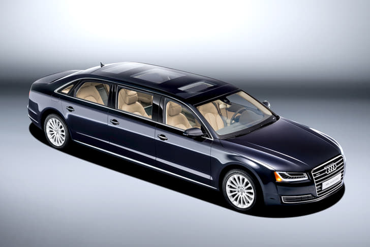 Audi A8 L extended photo gallery