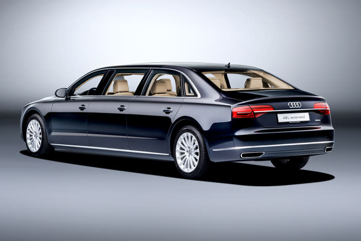 Audi A8 L extended photo gallery