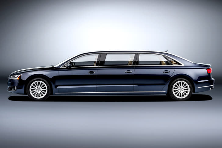 Audi A8 L extended photo gallery