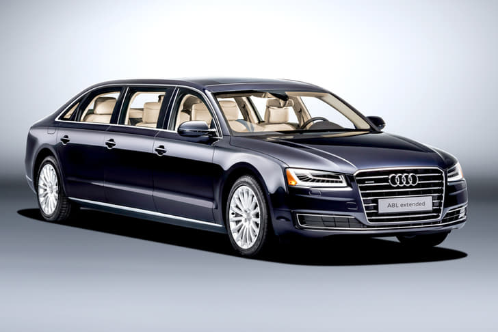 Audi A8 L extended photo gallery