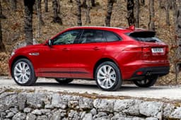 The F-Pace’s gentle creases give it just the right amount of muscle.