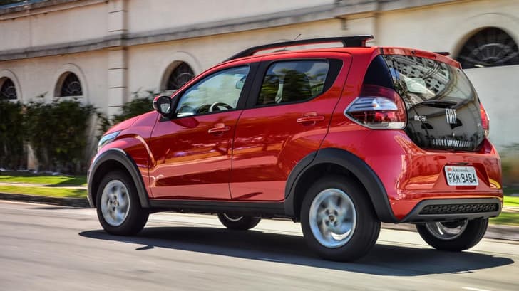 Fiat Mobi hatchback photo gallery