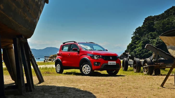 Fiat Mobi hatchback photo gallery