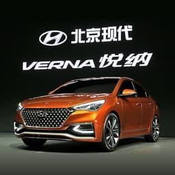 New 2017 Hyundai Verna image gallery