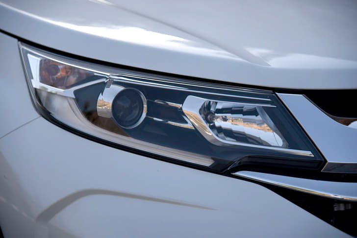 Projector headlamps get a fair bit of chrome detailing.