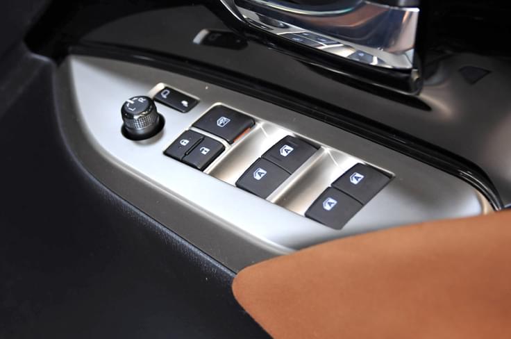 – All four windows are one-touch operated – it’s a small but really handy (and premium) touch. – All four windows are one-touch operated – it’s a small but really handy (and premium) touch.