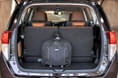 Even with all rows in place, you can get one big suitcase into the boot. Even with all rows in place, you can get one big suitcase into the boot.