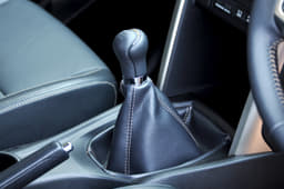 Manual gear shift has a shorter throw now, but feels a little firmer to engage, as does the clutch pedal.