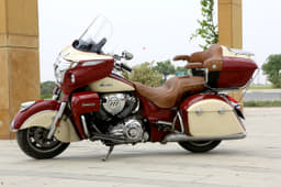 The design features the company’s retro front-fender design.