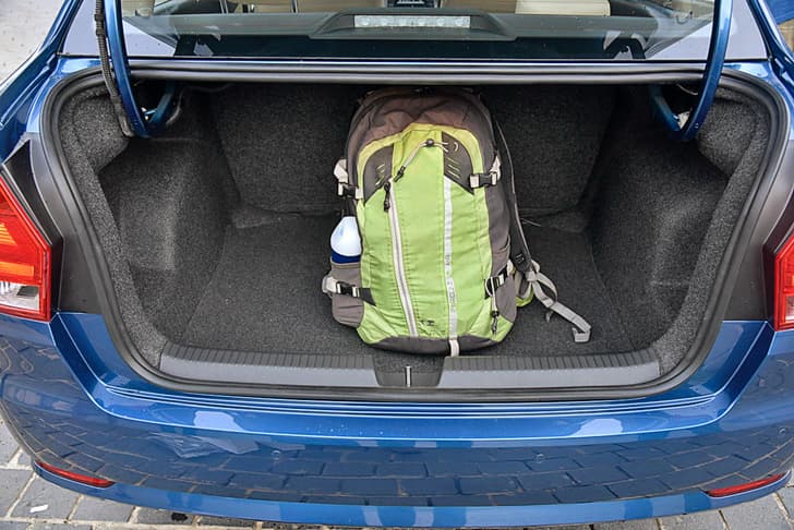 The 330-litre boot is 77 litres short of the segment best.