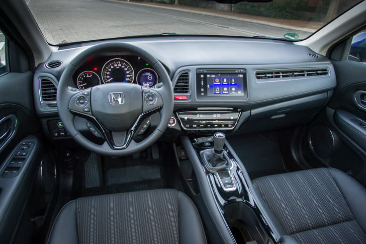 The HR-V has a similar cabin layout to the Jazz and while it is space efficient, it isn’t as spacious as other cars in the same price range.