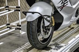 Front number plate holder looks very solid, but it is an eyesore.