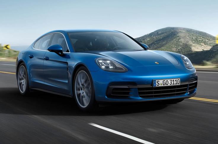 Porsche has given the new Panamera tauter surfacing and more precise swage-line detailing. Porsche has given the new Panamera tauter surfacing and more precise swage-line detailing.