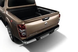 The rear bed features four quick-fit hooks to secure load. There’s also a bed-mounted 12V power supply.