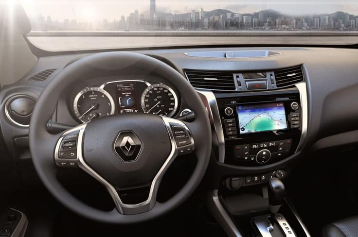 Inside, there is a 5.0-inch TFT infotainment system with smartphone connectivity. Inside, there is a 5.0-inch TFT infotainment system with smartphone connectivity.