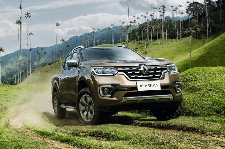 The Alaskan has a ground clearance of 230mm and can tow trailers of up to 3.5 tonnes. The Alaskan has a ground clearance of 230mm and can tow trailers of up to 3.5 tonnes.