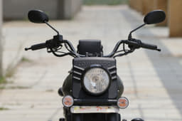 Clearly, the Commando&#8217;s inspiration is the Harley Davidson Fat Boy. And, it is quite a head turner