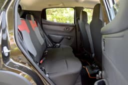 There&#8217;s reasonable room in the back for two average-sized adults.