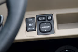 Electric adjust and folding wing mirrors are offered on higher variants of the car.