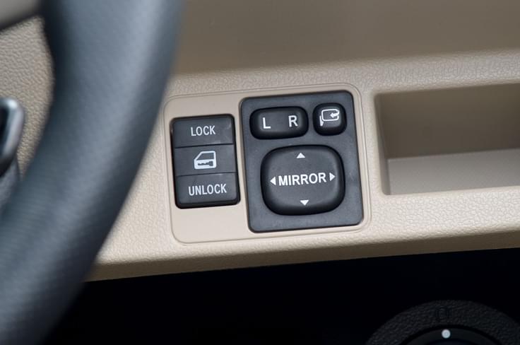 Electric adjust and folding wing mirrors are offered on higher variants of the car. Electric adjust and folding wing mirrors are offered on higher variants of the car.