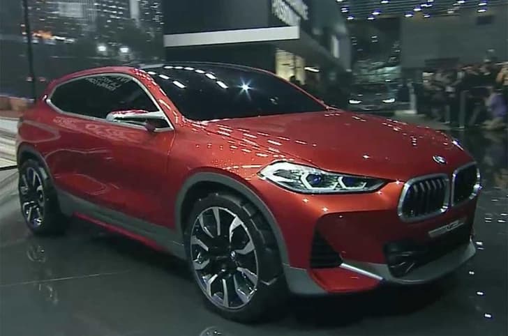 BMW X2 coupe-SUV concept photo gallery