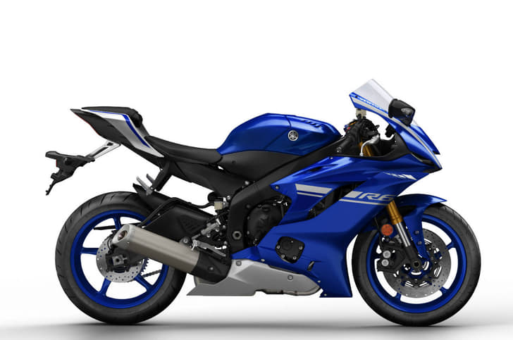 New Yamaha YZF-R6 image gallery