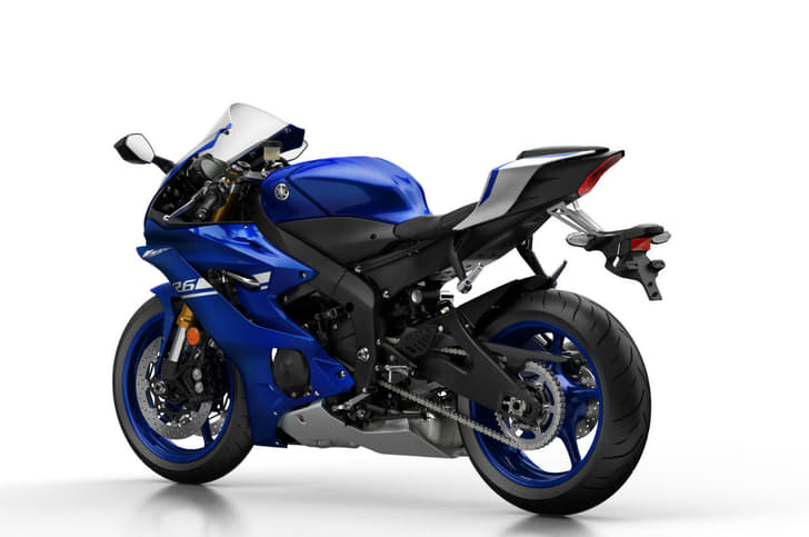 New Yamaha YZF-R6 image gallery