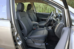 The seats are well shaped, richly finished and very supportive, and are a highlight of the crossover.