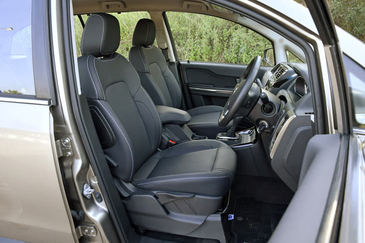 The seats are well shaped, richly finished and very supportive, and are a highlight of the crossover.