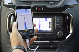 The 5.0-inch touchscreen feels small and isn’t the most responsive unit around. JBL speakers are fine tuned to deliver power and clarity.