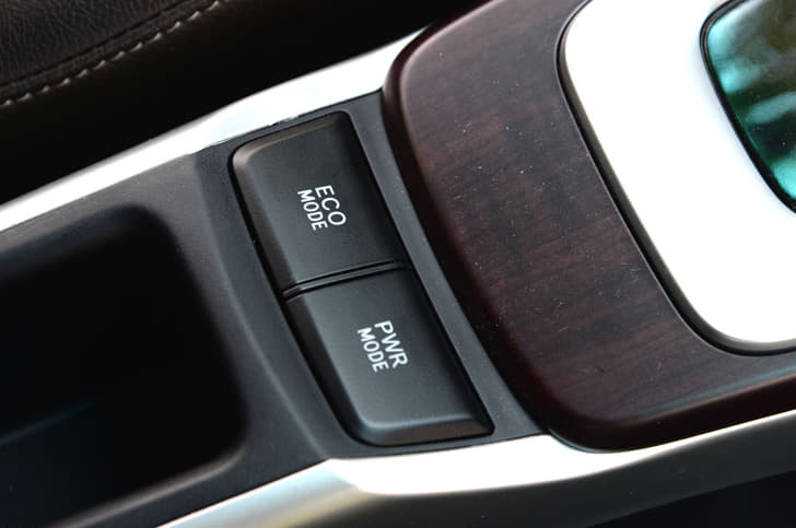 Driving modes, like in the Crysta, alter the throttle response and the air-con effectiveness.