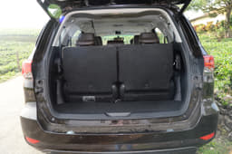 The boot is large enough for a few cabin bags. It gets an electrically operable hatch.