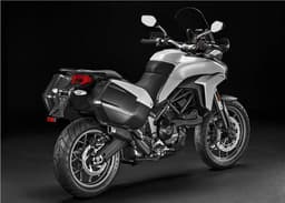 Ducati Multistrada 950 rear three-quarters view.