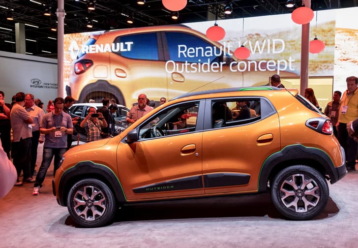Renault Kwid Outsider concept image gallery
