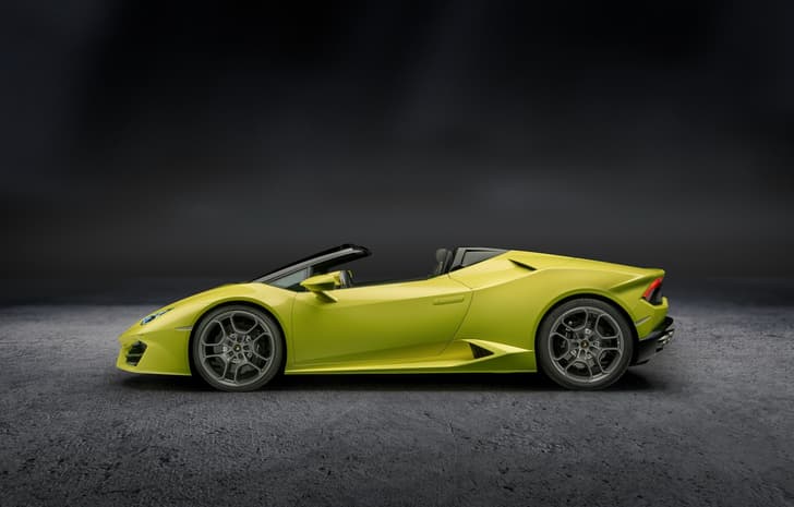 Lamborghini Huracan rear-wheel drive Spyder image gallery 
