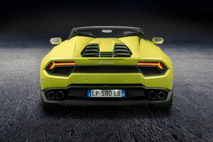 Lamborghini Huracan rear-wheel drive Spyder image gallery 