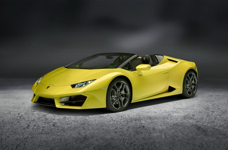 Lamborghini Huracan rear-wheel drive Spyder image gallery 