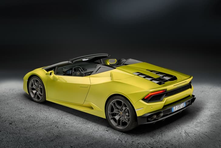 Lamborghini Huracan rear-wheel drive Spyder image gallery 