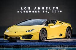 Lamborghini Huracan rear-wheel drive Spyder.