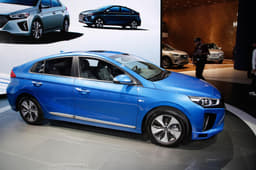 Hyundai Ioniq autonomous concept.