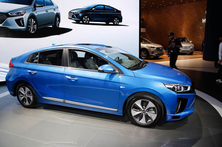 Hyundai Ioniq autonomous concept.