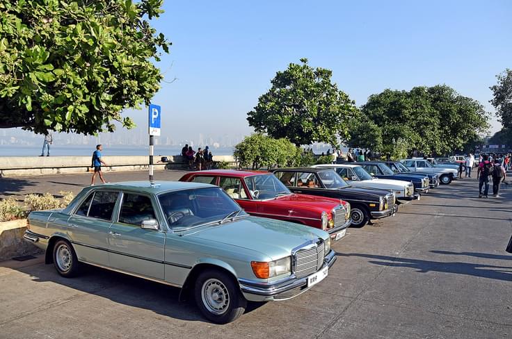 The very durable W114s and W115s at the Classic Car Rally 2016. The very durable W114s and W115s at the Classic Car Rally 2016.