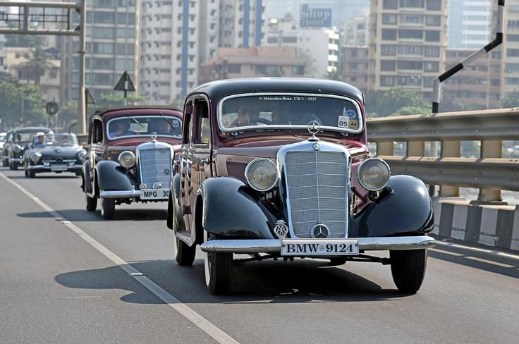 Shamoon Karachiwala’s 1937 Mercedes-Benz W136 V170 on the Bandra-Worli Sea Link. Shamoon Karachiwala’s 1937 Mercedes-Benz W136 V170 on the Bandra-Worli Sea Link.